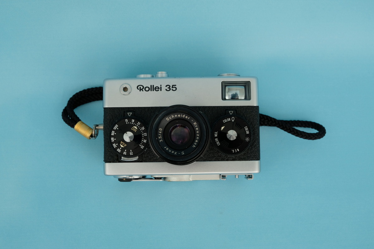 Rollei 35S ＋ストロボセット(レンズキャップ・電池付き)良品-