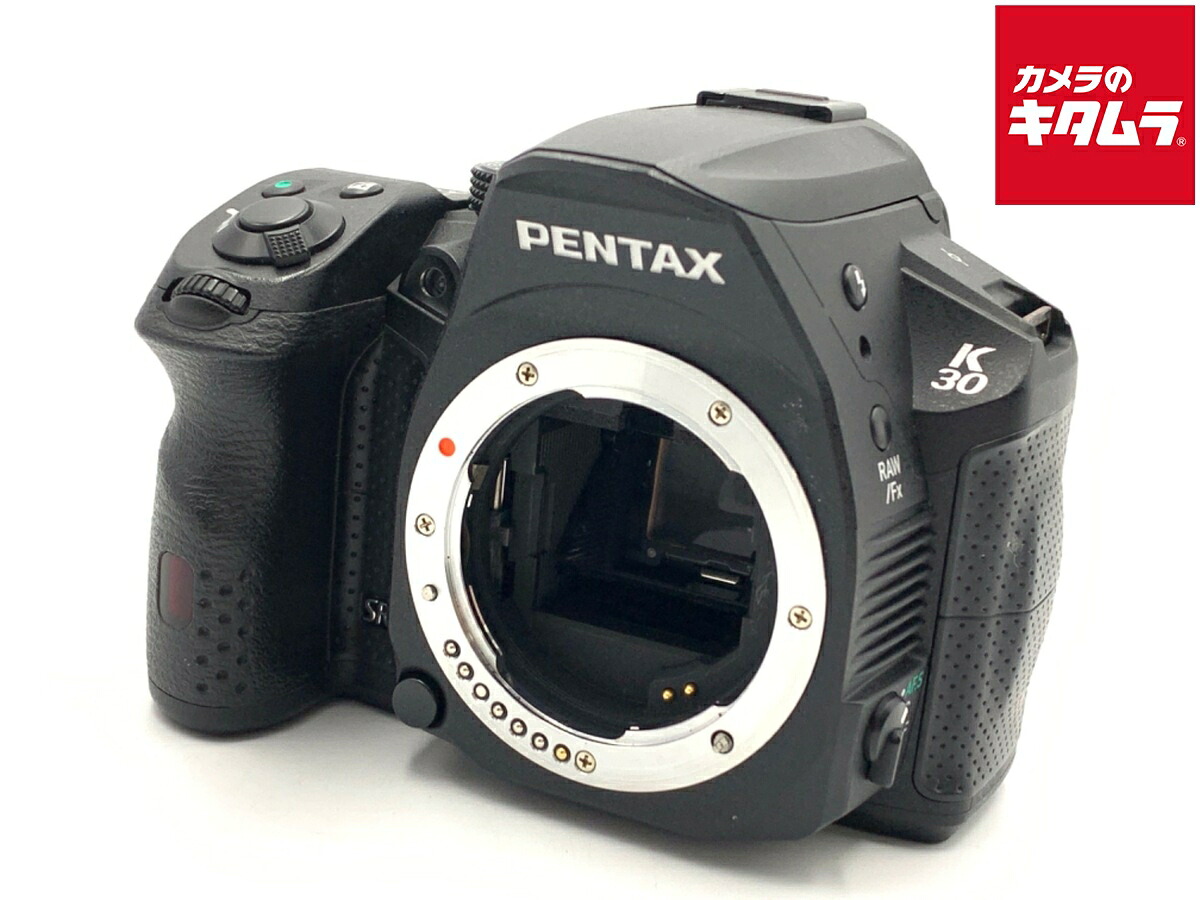 【中古】 【並品】 ペンタックス K-30 ボディ ブラック 【デジタル一眼レフ】｜カメラのキタムラ