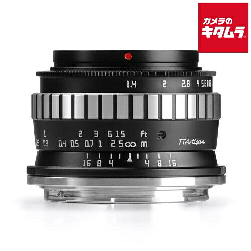 銘匠光学 TTArtisan 23mm f/1.4 C ニコンZ用 ブラック&times;シルバー ニコンZマウント ミラーレス MF レンズ 交換レンズ カメラレンズ 《納期約２&minus;３週間》｜カメラのキタムラ