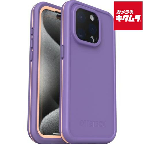 OtterBox Fre MagSafe Plum（iPhone 15 Pro用）