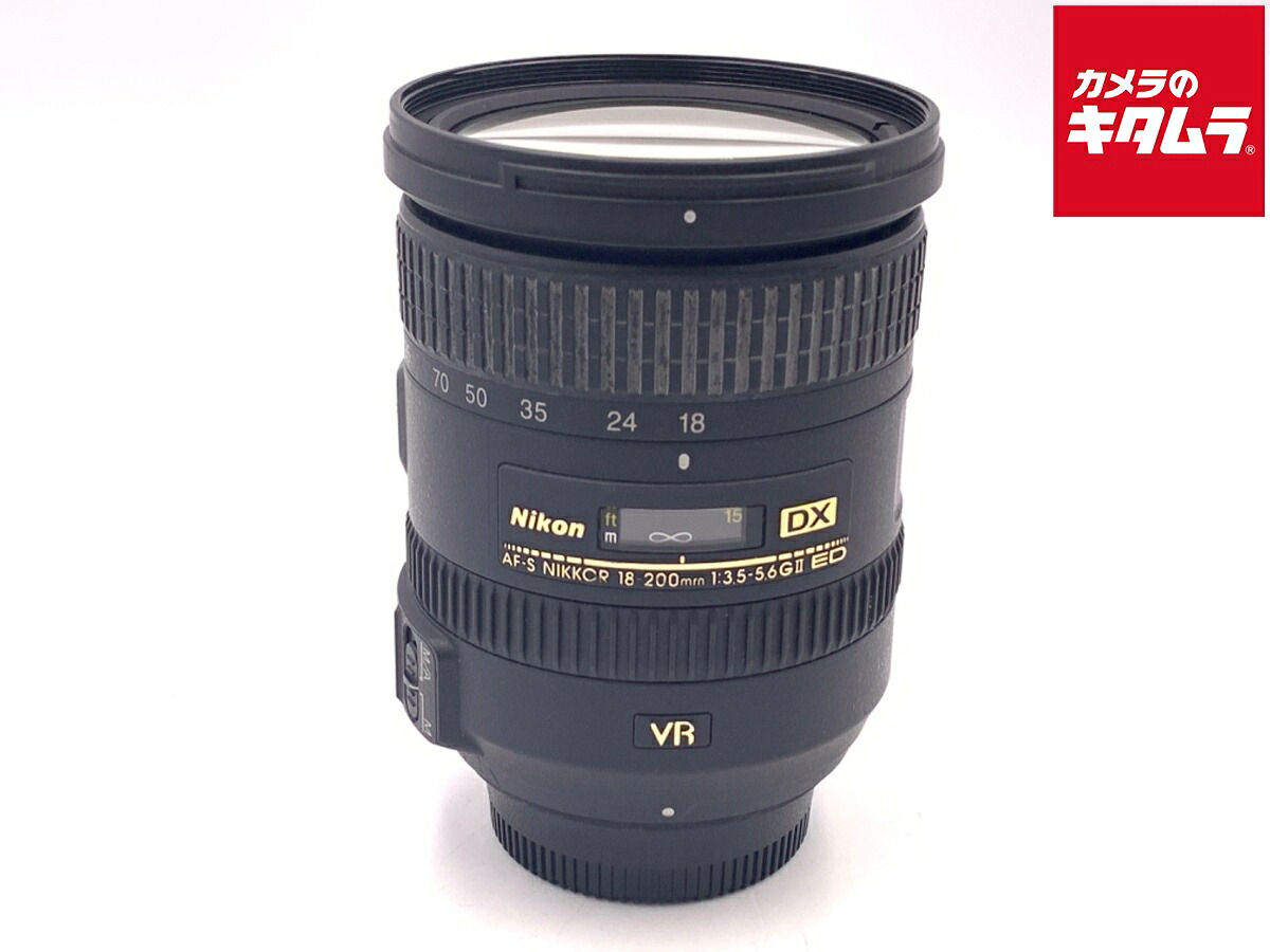 【中古】 【並品】 ニコン AF-S DX NIKKOR 18-200mm f/3.5-5.6G ED VR II 【交換レンズ】 【6ヶ月保証】
