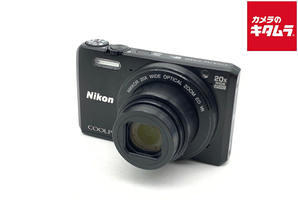 【中古】 【良品】 ニコン COOLPIX S7000BK ブラック 【コンパクトデジタルカメラ】 【6ヶ月保証】｜カメラのキタムラ 27,342円