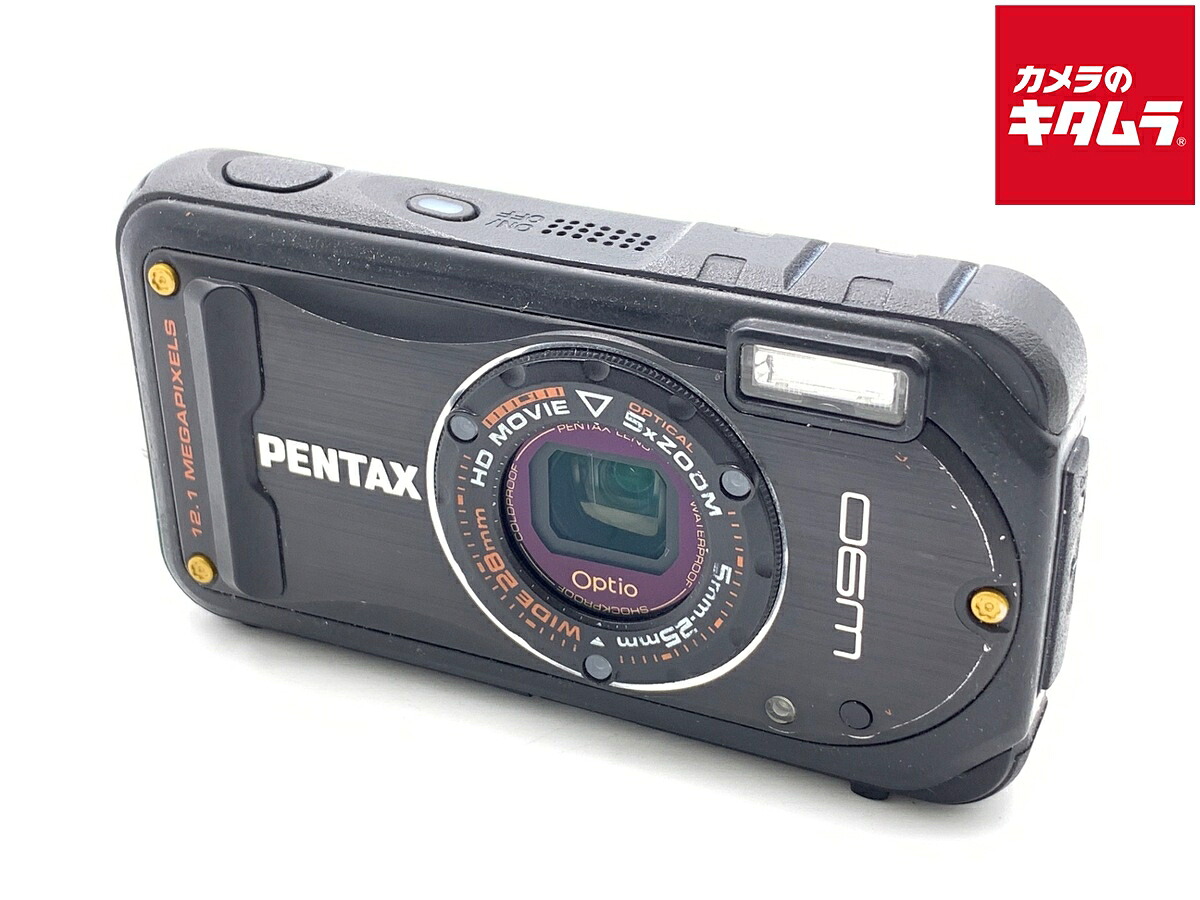 【中古】 【並品】 ペンタックス Optio W90 ブラック 【コンパクトデジタルカメラ】|カメラのキタムラ