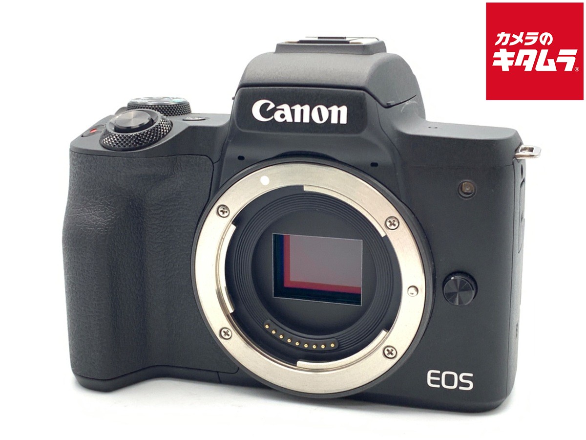 【中古】 【良品】 キヤノン EOS Kiss M ボディ ブラック 【ミラーレス一眼】 【6ヶ月保証】｜カメラのキタムラ