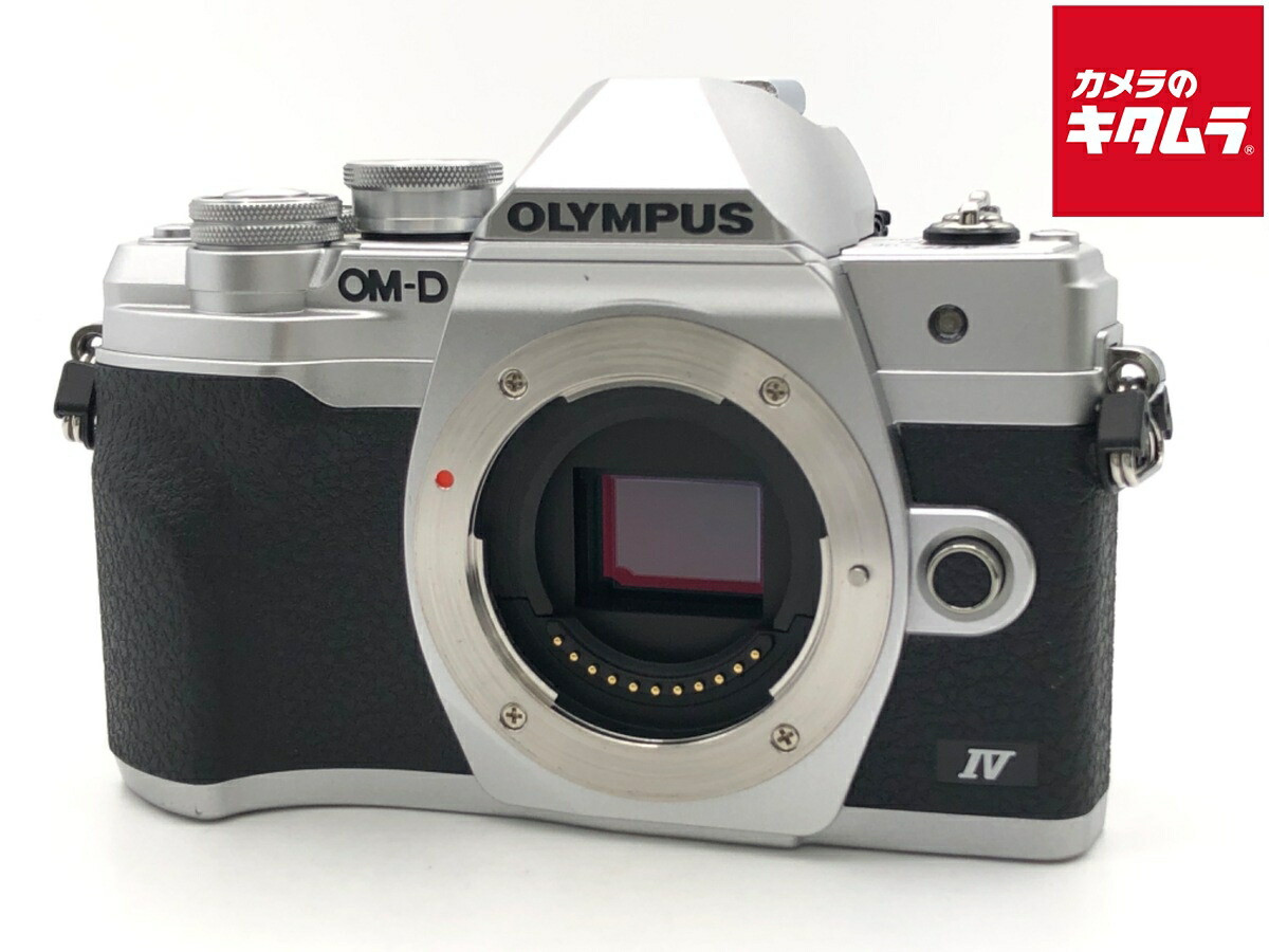 【中古】 【良品】 オリンパス OM-D E-M10 MarkIV ボディ シルバー 【ミラーレス一眼】 【6ヶ月保証】