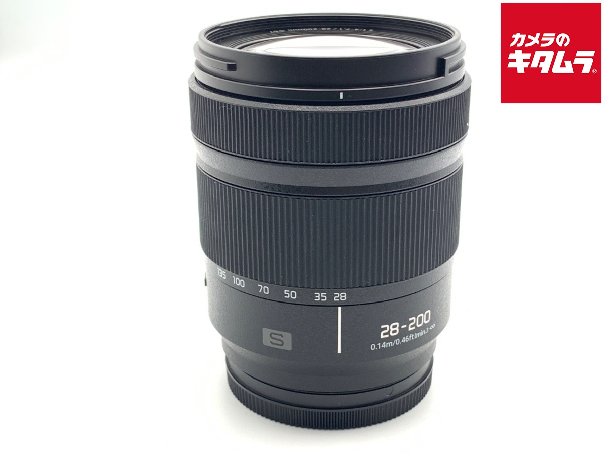 【中古】 【美品】 パナソニック LUMIX S 28-200mm F4-7.1 MACRO O.I.S. [S-R28200] 【交換レンズ】 【6ヶ月保証】｜カメラのキタムラ