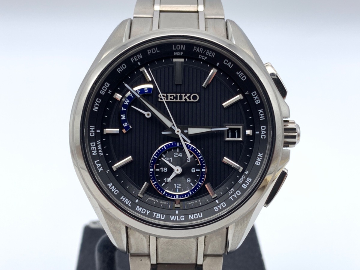 SEIKO ブライツ ブラック・オールチタン 定価16-