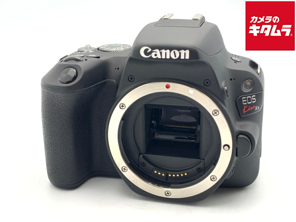 【中古】 【良品】 キヤノン EOS Kiss X9 ボディ ブラック 【デジタル一眼レフ】 【6ヶ月保証】|カメラのキタムラ