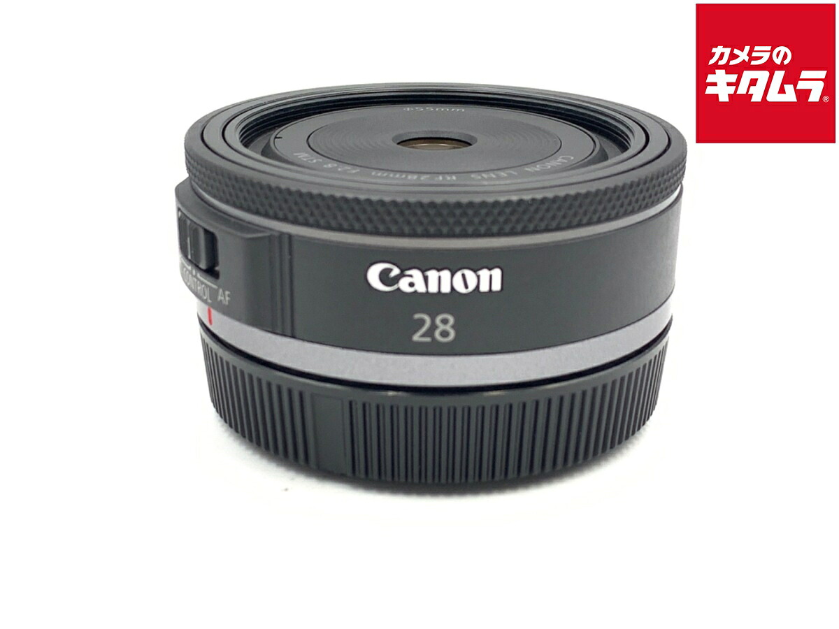 【中古】 【良品】 キヤノン RF28mm F2.8 STM 【交換レンズ】 【6ヶ月保証】