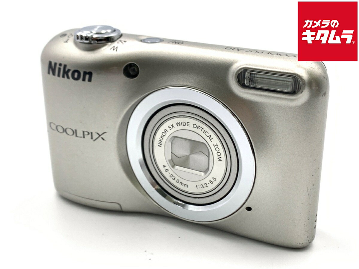 【極美品】Nikon COOLPIX A10 シルバー　新品級！ Amazon.com : Nikon COOLPIX A10, Silver : Electronics