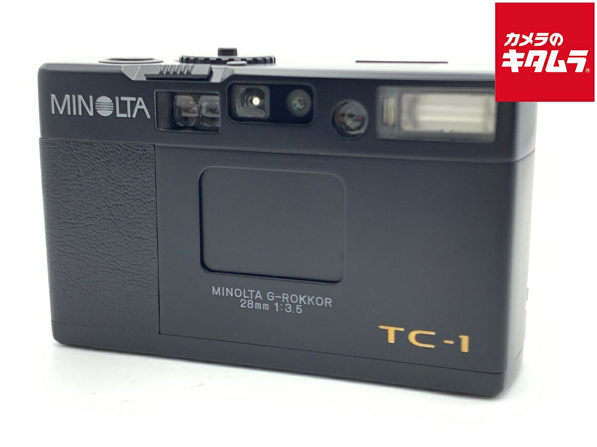 【中古】 【美品】 ミノルタ(MINOLTA)TC-1 (ブラック) 【フィルムカメラ】|カメラのキタムラ