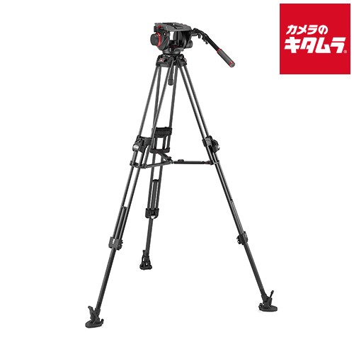 マンフロット MVK509TWINFC 509HDビデオ雲台+645FASTカーボン三脚 《納期約３ヶ月》｜カメラのキタムラ 129,150円