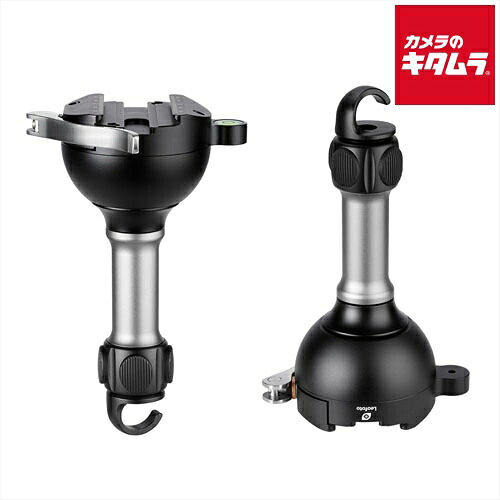 レオフォト YB-75LC クランプ付き ロングハンドルハーフボール