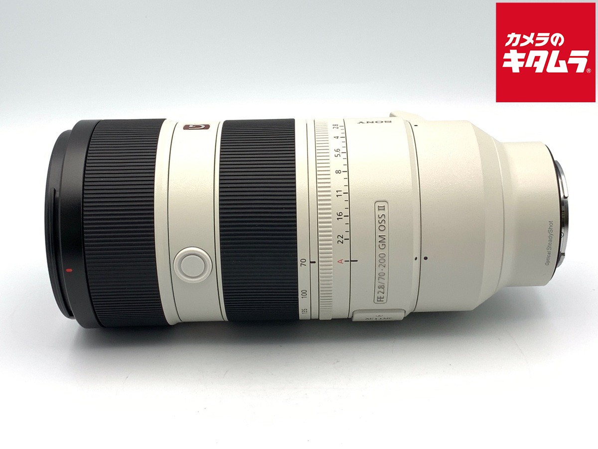 【中古】 【美品】 ソニー FE 70-200mm F2.8 GM OSS II [SEL70200GM2] 【交換レンズ】 【6ヶ月保証】｜カメラのキタムラ 165,635円