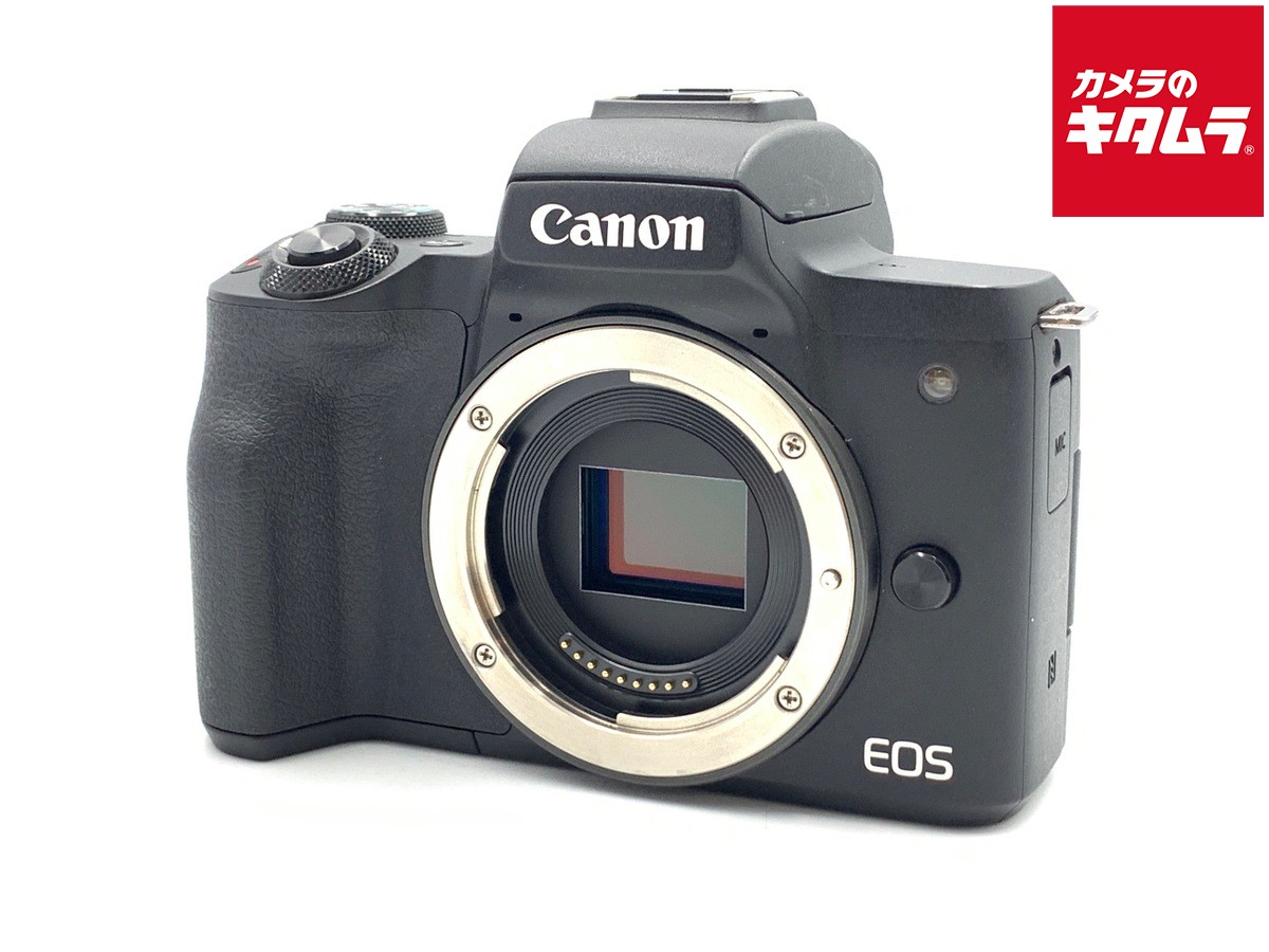 【中古】 【良品】 キヤノン EOS Kiss M ボディ ブラック 【ミラーレス一眼】 【6ヶ月保証】｜カメラのキタムラ