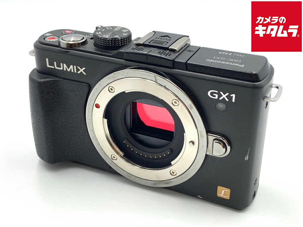 【中古】 【並品】 パナソニック LUMIX DMC-GX1-K ボディ エスプリブラック 【ミラーレス一眼】