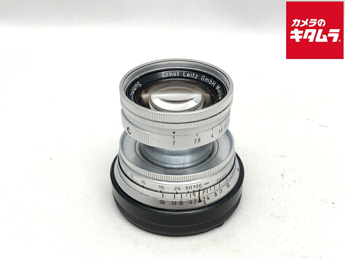 【中古】 【並品】 ライカ ズミクロンM 50mm F2 沈胴 【交換レンズ】