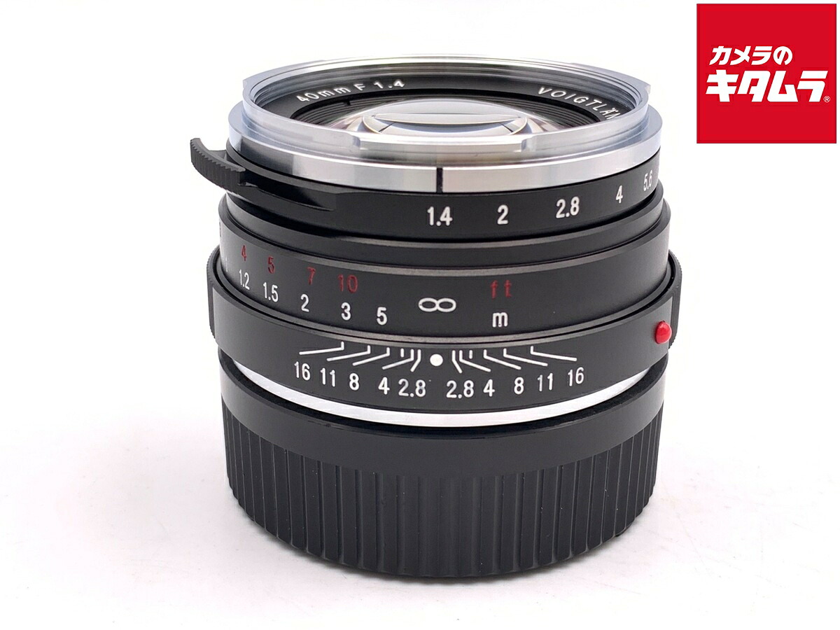 【中古】 【美品】 コシナ フォクトレンダー NOKTON Classic 40mm F1.4 VM MC（ライカM用） 【交換レンズ】 【6ヶ月保証】｜カメラのキタムラ