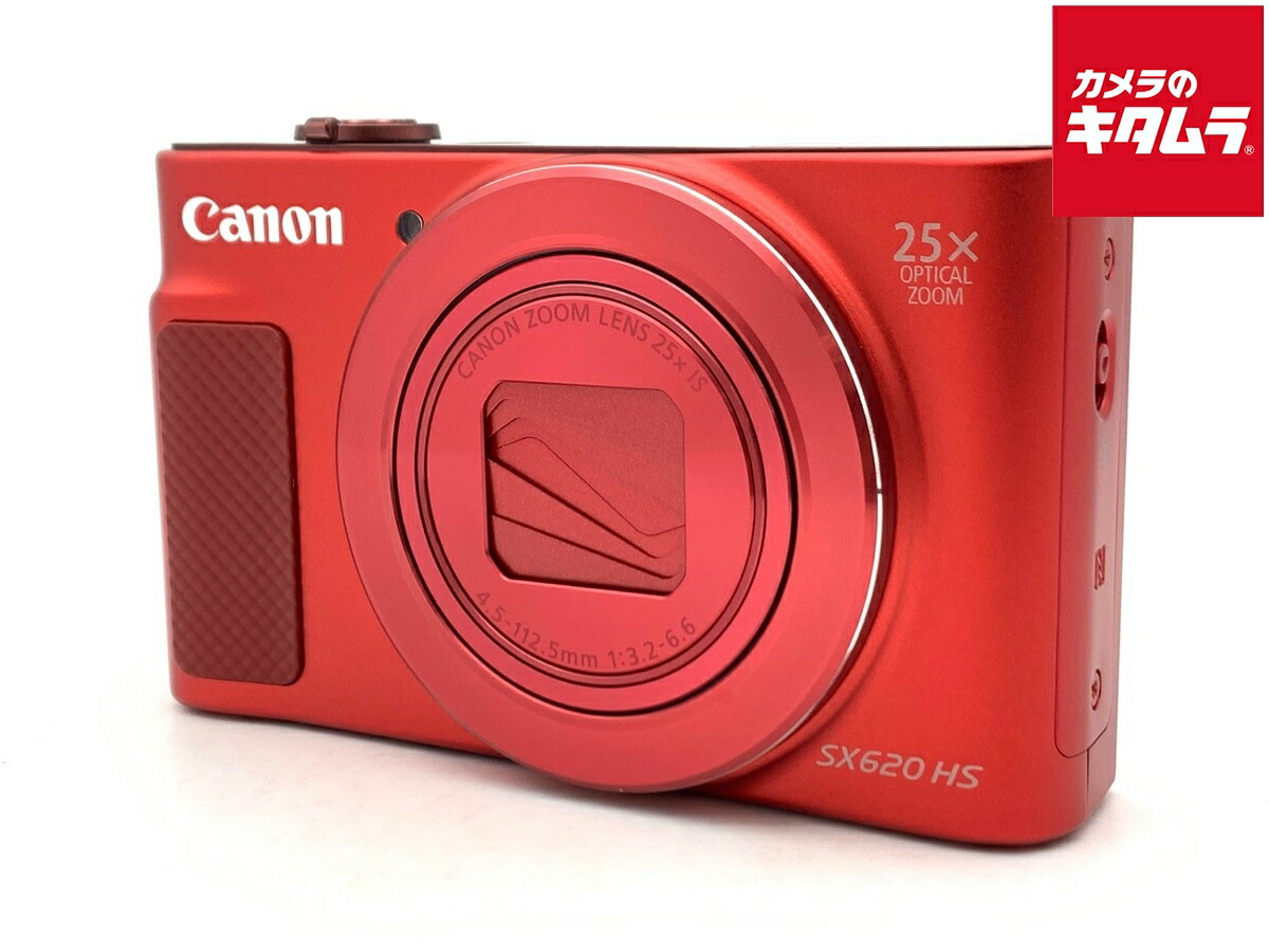 【中古】 【良品】 キヤノン PowerShot SX620 HS レッド 【コンパクトデジタルカメラ】 【6ヶ月保証】