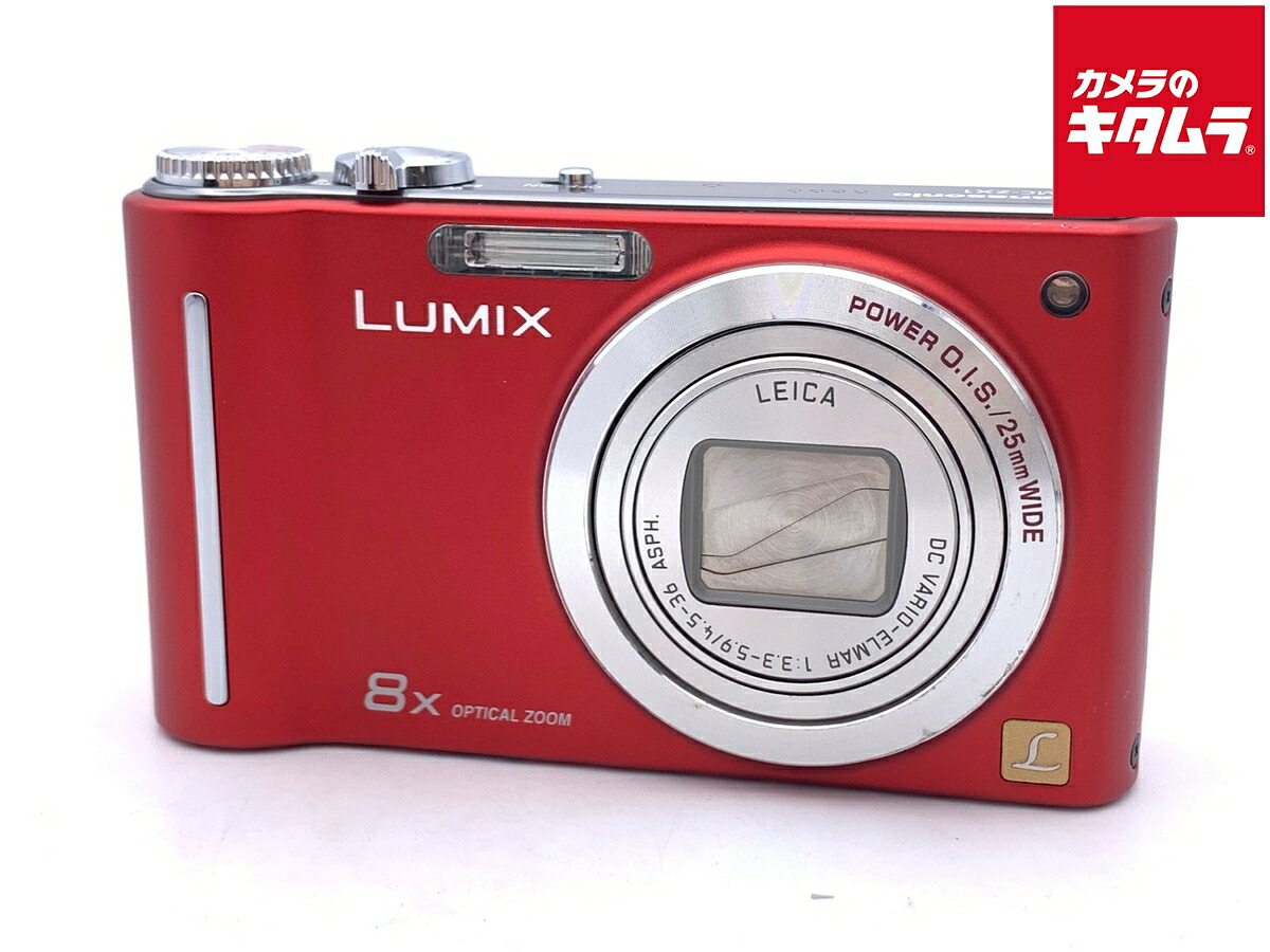 【中古】 【良品】 パナソニック LUMIX DMC-ZX1-R レッド 【コンパクトデジタルカメラ】