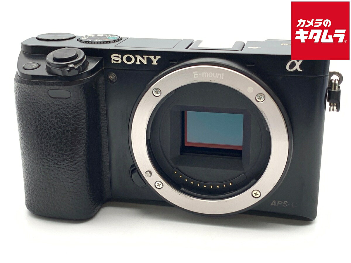 【中古】 【並品】 ソニー α6000 ボディ ブラック [ILCE-6000 B] 【ミラーレス一眼】 【6ヶ月保証】｜カメラのキタムラ