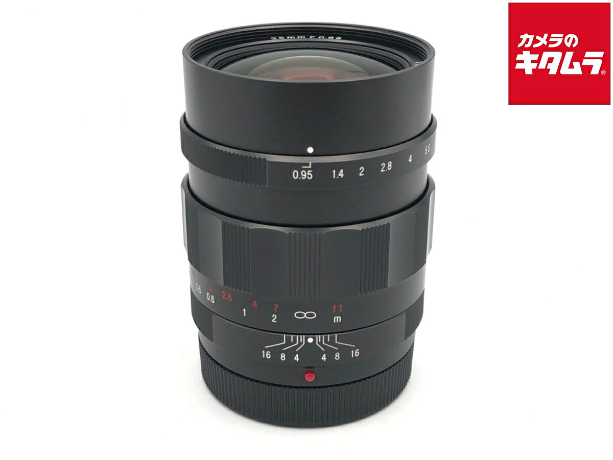 【中古】 【美品】 コシナ フォクトレンダー NOKTON 25mm F0.95(マイクロフォーサーズ用) 【交換レンズ】 【6ヶ月保証】|カメラのキタムラ
