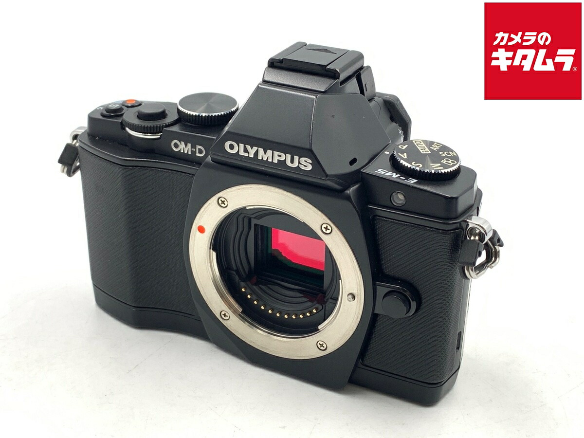【中古】 【良品】 オリンパス OM-D E-M5 ボディ ブラック 【ミラーレス一眼】