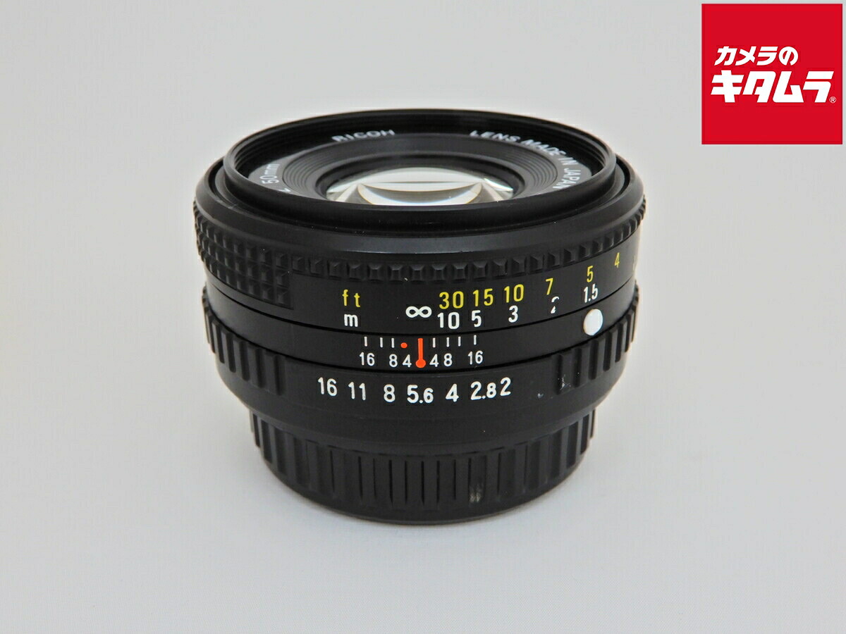 【中古】 【並品】 リコー リケノン 50mm F2 【交換レンズ】｜カメラのキタムラ