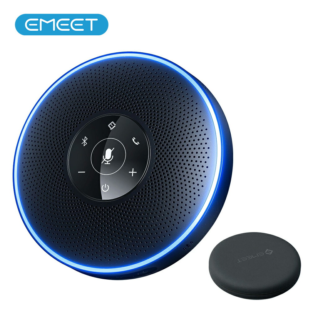 EMEET Luna スピーカーフォン Bluetooth会議用マイクスピーカー 楽天市場】【15%OFFクーポン】EMEET Luna スピーカーフォン