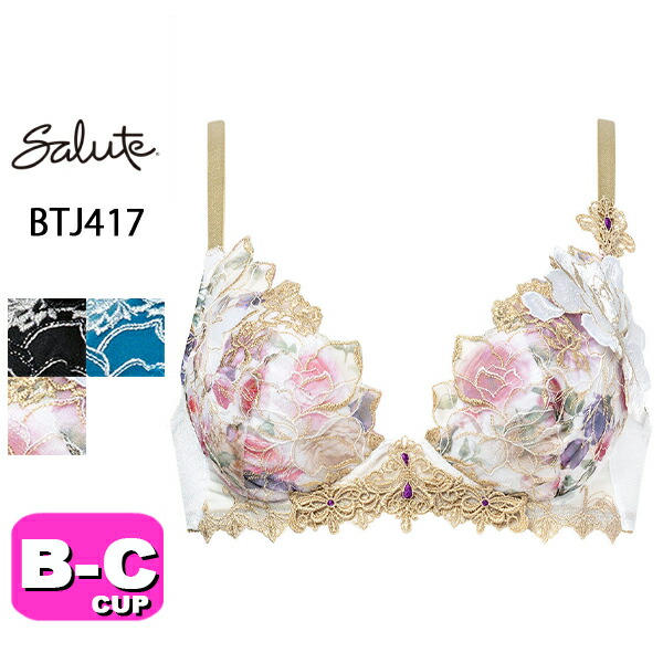 サルート salute 17 ワコール wacoal BTJ417 ブラジャー 3/4カップ VIVA LINEブラ BCカップ