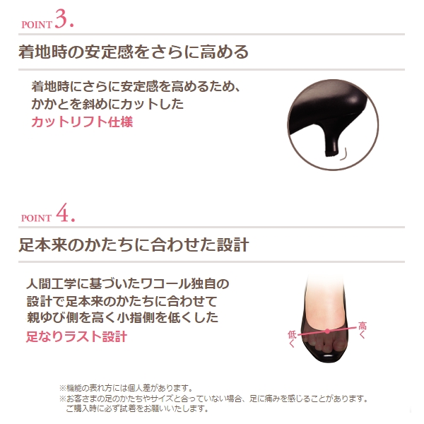 ワコール wacoal サクセスウォーク success walk WFN760 ビジネス