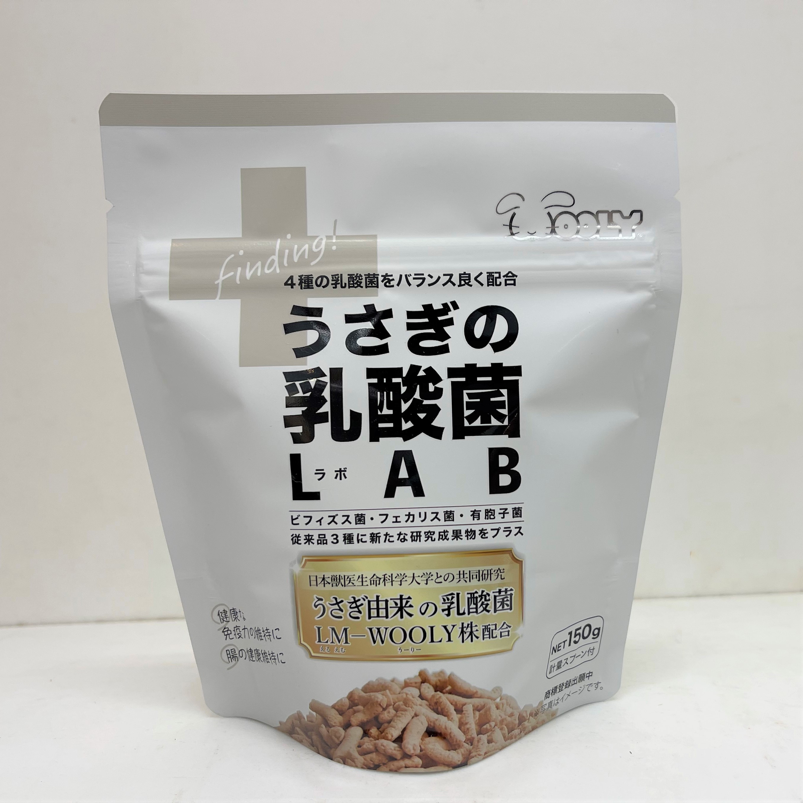 楽天市場】ウーリー うさぎの乳酸菌150g LAB（ラボ） うさぎ ウサギ