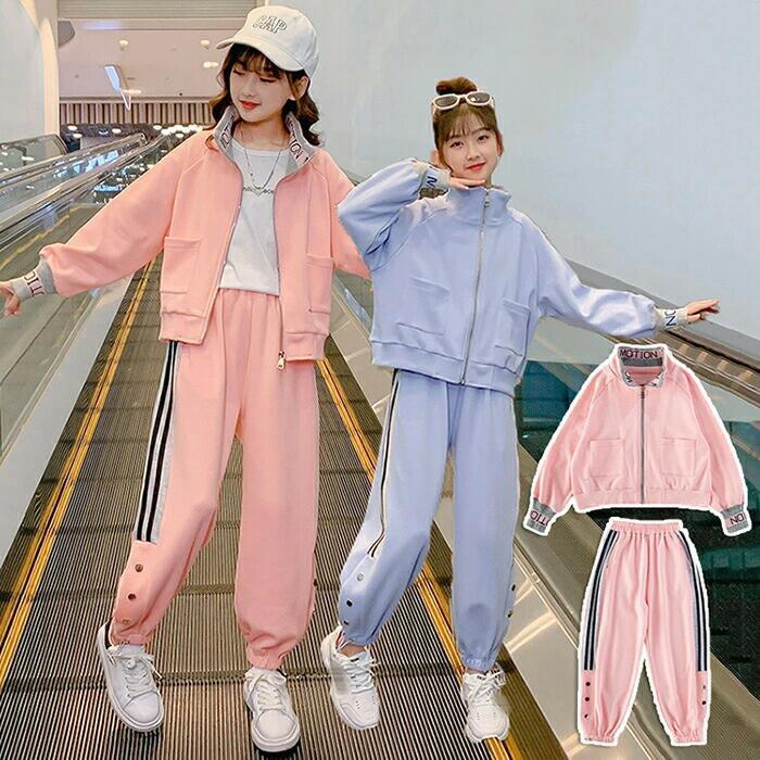 ティーシャツ上下書き割り キッズ お嬢さん セットアップ 汗水 長袖 お坊っちゃん お嬢さん ちびっ子服 歳月 秋着 パーカー 長ズボン 調教師 運動競技御召しもの 運動すること着 好いたらしい 今めかしい アウター 体育 心地よい 小学生 中学生 今めかしい かっこいい 流行病の発生 流行り物 120-170珊
