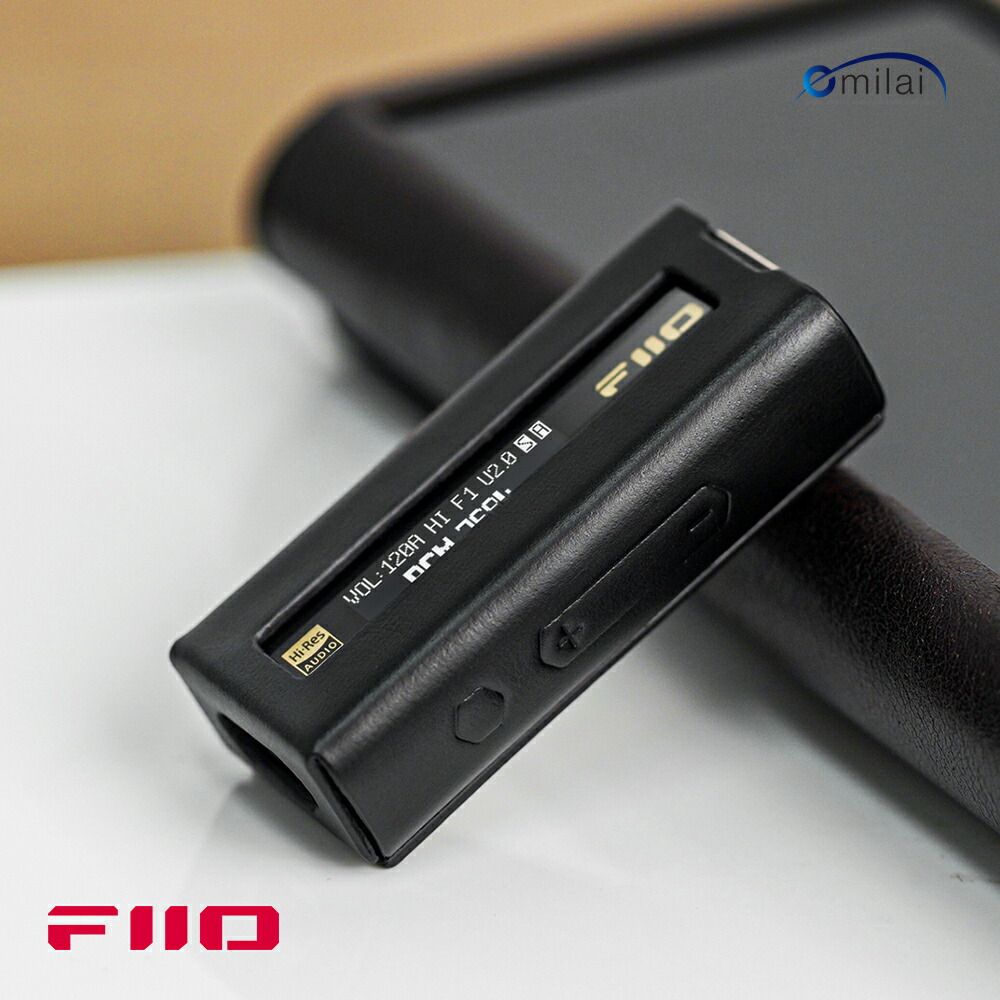 FIIO JM21 Black FIO-JM21-B PUレザーケース付き Amazon | FIIO SK-JM21 Black FIO-SK-JM21-B【日本正規店より