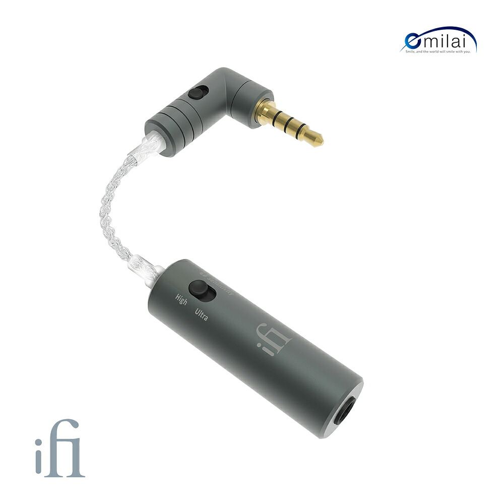 iFi audio iEMatch+ IFI-IEMATCHP インピーダンスマッチングアダプター