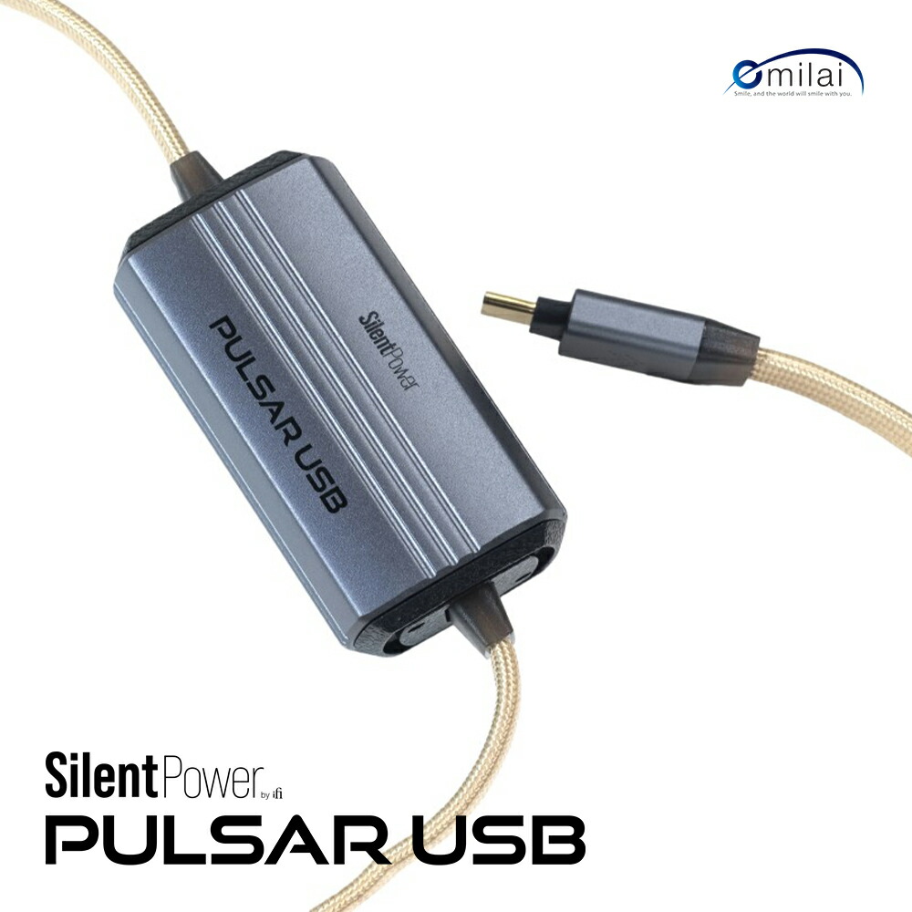 SilentPower SLP-PULSAR-USB Pulsar USB USBコンディショナー 有線テレビ アクティブノイズキャンセレーション