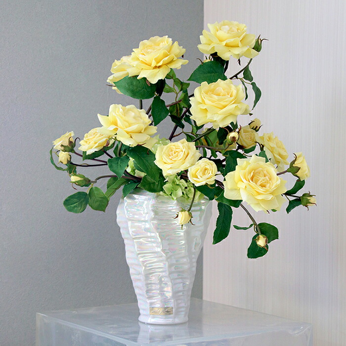 プリマローズ2l Y 薔薇 バラ ローズ 造花 アートフラワー ギフト プレゼント 誕生日 開業祝い 開院祝い 開店祝い 新築祝い 結婚祝い 就任祝い 特別訳あり特価