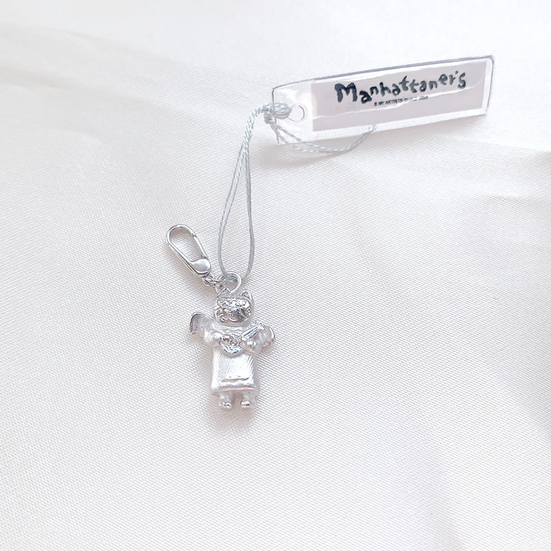 マンハッタナーズ ペンダント ヘッド ～エンジェルキャッツの調べ～ manhattaner's ネックレス ペンダント アクセサリー 猫 ねこ ネックレス シルバー おしゃれ かわいい