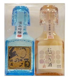 楽天市場】酔園 幻の酒 角瓶 純米吟醸 300ml グラスちょこ付