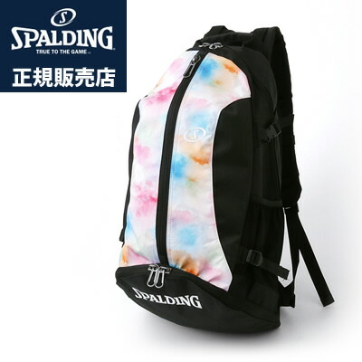 【返品OK!条件付】【正規販売店】スポルディング バスケットボール バッグ ケイジャー 40-007TD タイダイレインボー【KK9N0D18P】【120サイズ】