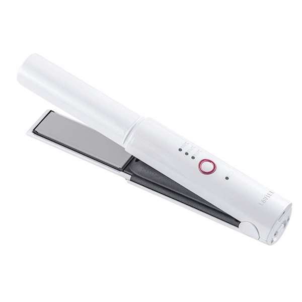 【返品OK!条件付】LAVIEL Cordless ストレートアイロン LV-CL-SI【KK9N0D18P】【60サイズ】