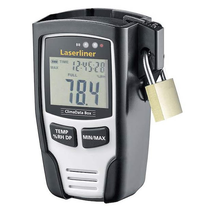 【返品OK!条件付】レーザーライナー 温湿度データロガー クリマデータボックス UM-082031A【KK9N0D18P】【60サイズ】