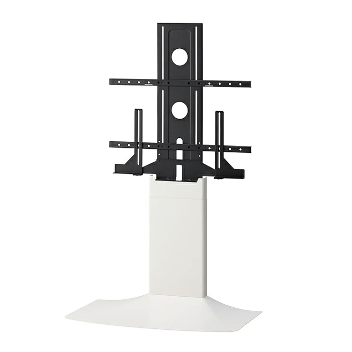 【返品OK!条件付】朝日木材加工 テレビスタンド 48~77V型対応 壁寄せテレビスタンド Swing WS-F820-WW ホワイト&ホワイト style WS-F820 style テレビ台 ハイタイプ 壁寄せ 耐震【KK9N0D18P】|家電と雑貨のemon(えもん)