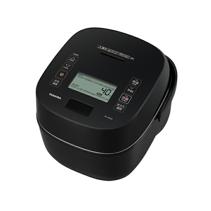 TOSHIBA RC-18VJF 炊飯器 東芝（TOSHIBA） 真空圧力IHジャー炊飯器｜RC-18KGW(K)｜[通販