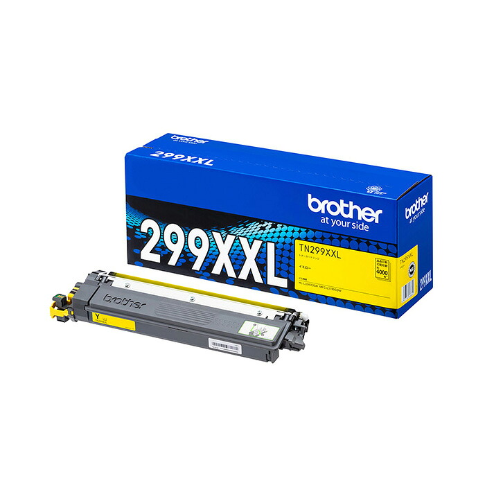 【返品OK!条件付】ブラザー 純正 トナーカートリッジ TN299XXLY 超・大容量トナー イエロー (対応型番:HL-L3240CDW、MFC-L3780CDW) brotherブラザートナー【KK9N0D18P】