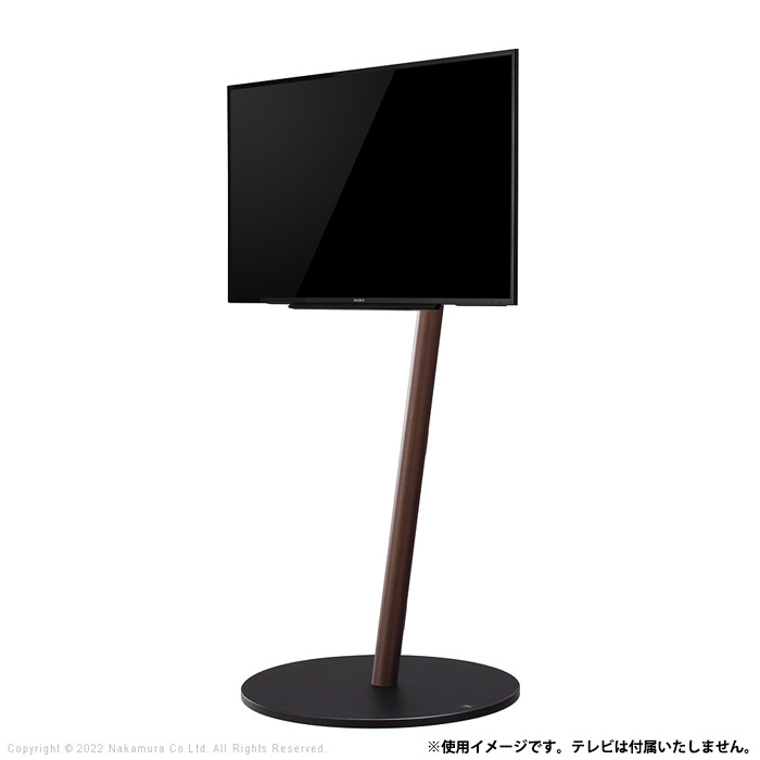 【返品OK!条件付】WALL インテリアテレビスタンド A2 ロータイプ キャスターベース WLTVL4-K-WN ウォールナット マストバイ テレビ台 自立型 薄型ベース TVラック おしゃれ シンプル 配線隠し 薄型テレビ用 地震対策 TV台 TVスタンド【KK9N0D18P】