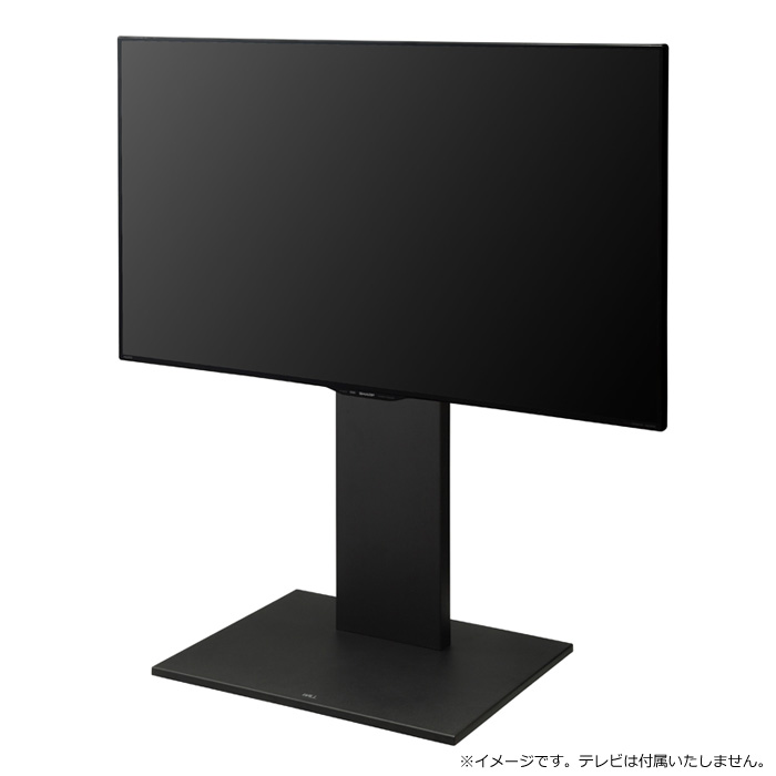 【返品OK!条件付】テレビ台 ロータイプ 32～60v対応 WALLインテリアテレビスタンド V2 CASTER WLTVN5-SB サテンブラック 黒 マストバイ テレビスタンド TVスタンド キャスター付き フラットベース 自立型 背面収納 コード隠し おしゃれ 【KK9N0D18P】