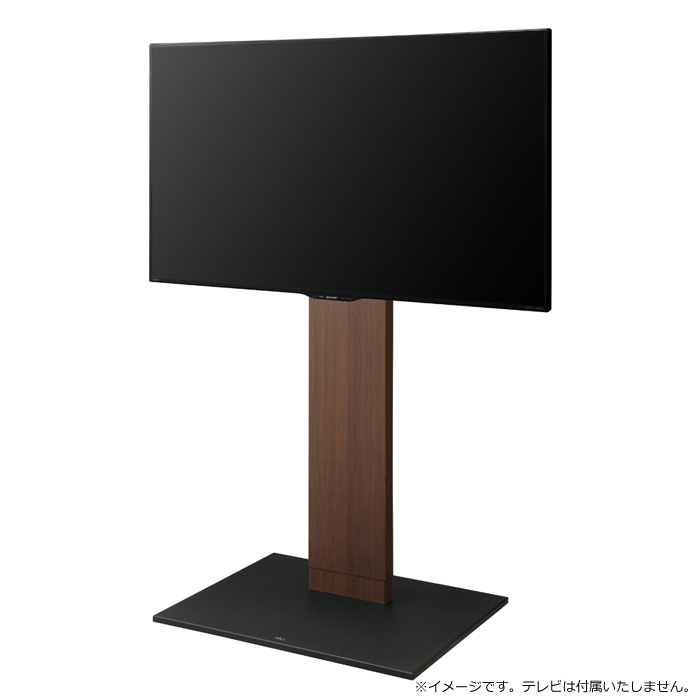 【返品OK!条件付】テレビ台 ハイタイプ 32～60v対応 WALLインテリアテレビスタンド V2 CASTER WLTVN6-WN ウォールナット 木目 マストバイ テレビスタンド TVスタンド キャスター付き フラットベース 自立型 背面収納 コード隠し おしゃれ 【KK9N0D18P】 24,066円