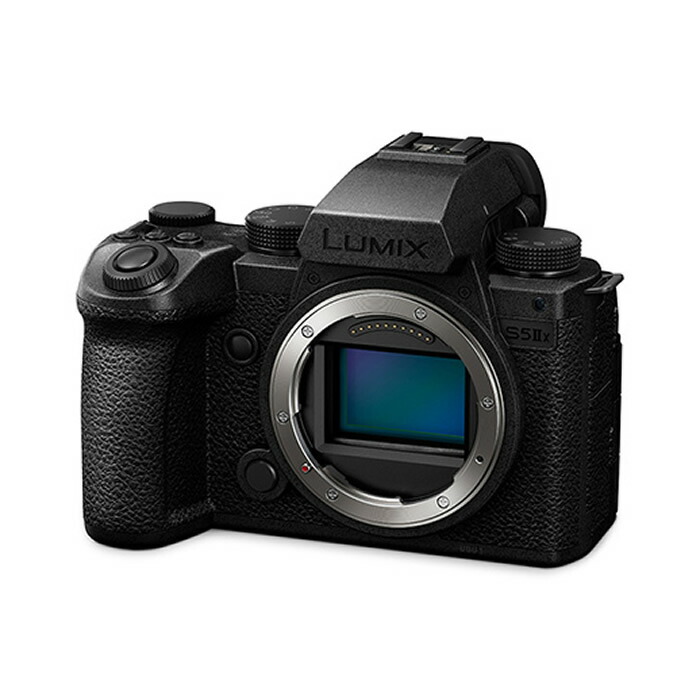 【返品OK!条件付】パナソニック ミラーレス一眼カメラ ルミックス LUMIX S5IIX ボディ DC-S5M2X ブラック Panasonic デジタル一眼カメラ 本体のみ 2,420万画素 フルサイズ L-Mount DC-S5M2X-K【KK9N0D18P】