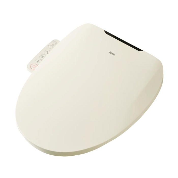 【返品OK!条件付】ハイアール 温水洗浄便座 瞬間式 Haier JB-SS01A-C アイボリー 便座 トイレ 省電力 抗菌加工【KK9N0D18P】|家電と雑貨のemon(えもん)